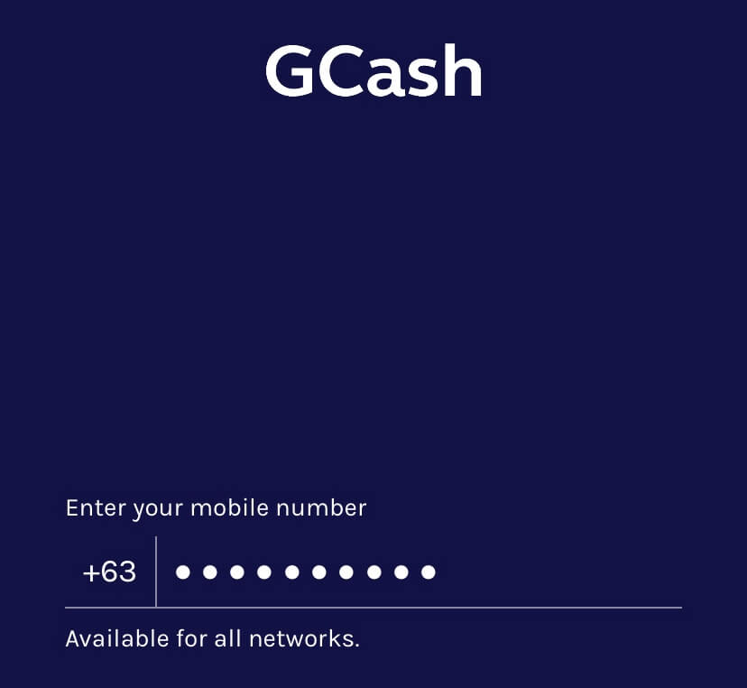 GCashアカウント開設02